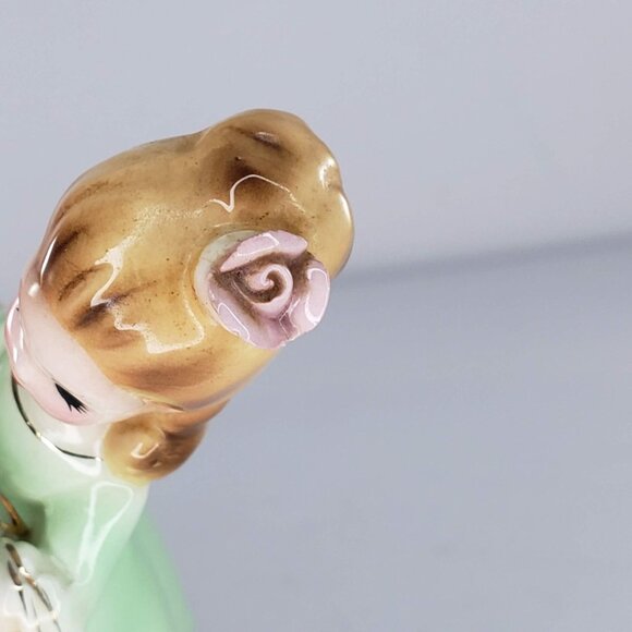 Vintage Josef Originals JAPAN Belle of the Ball Bell Series  Josef Originals Belle Of The Ball Dance Card Bell Figurine